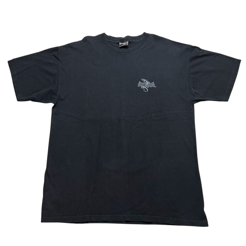Guardians of Paradise Dragon Graphic T-Shirt Black Men's XL Vintage Style - Picture 1 of 8